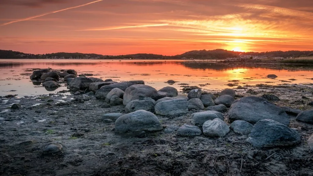 Kustremsa nära Göteborg, Sverige