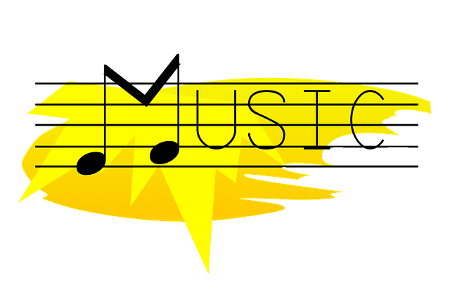 Music skrivet på notblad